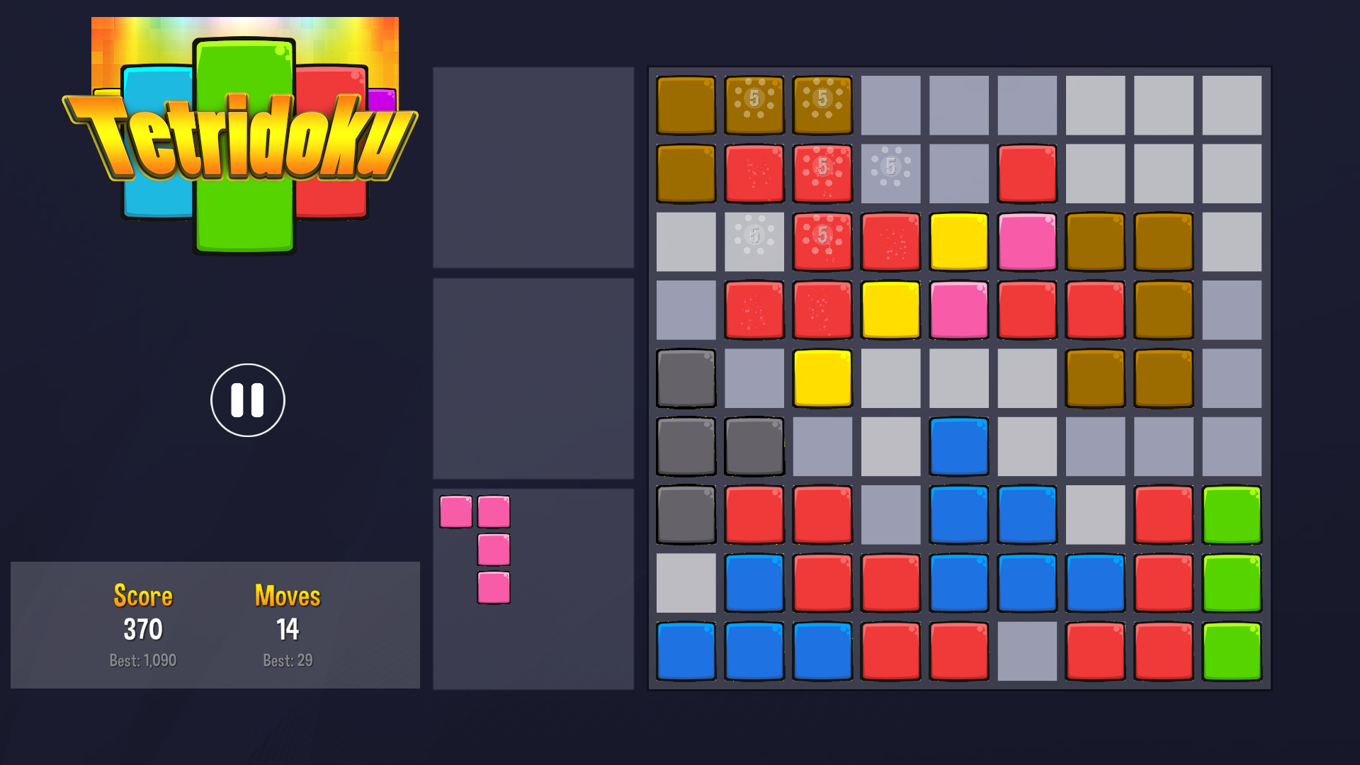 Tetridoku screenshot 3