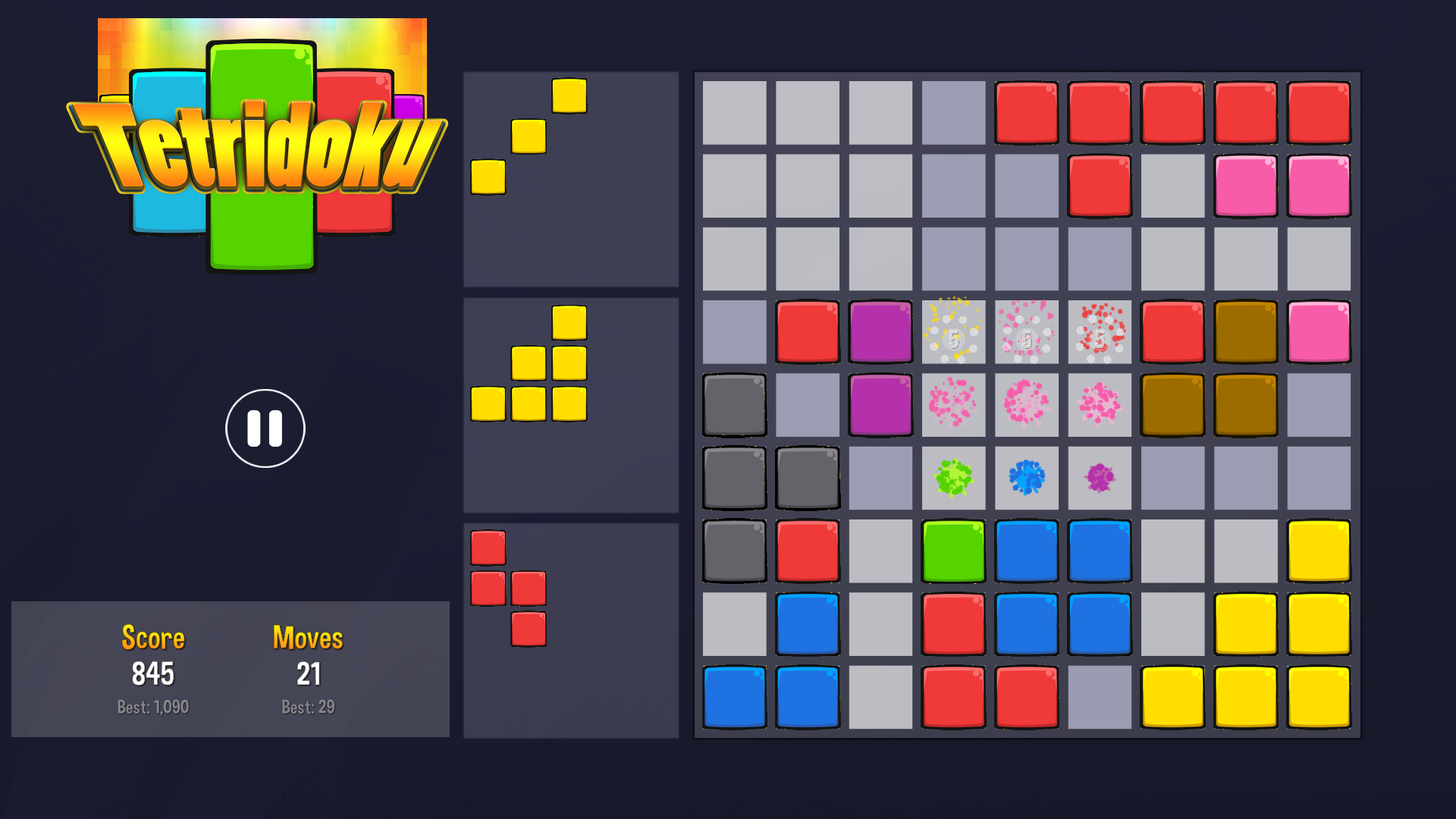 Tetridoku screenshot 4