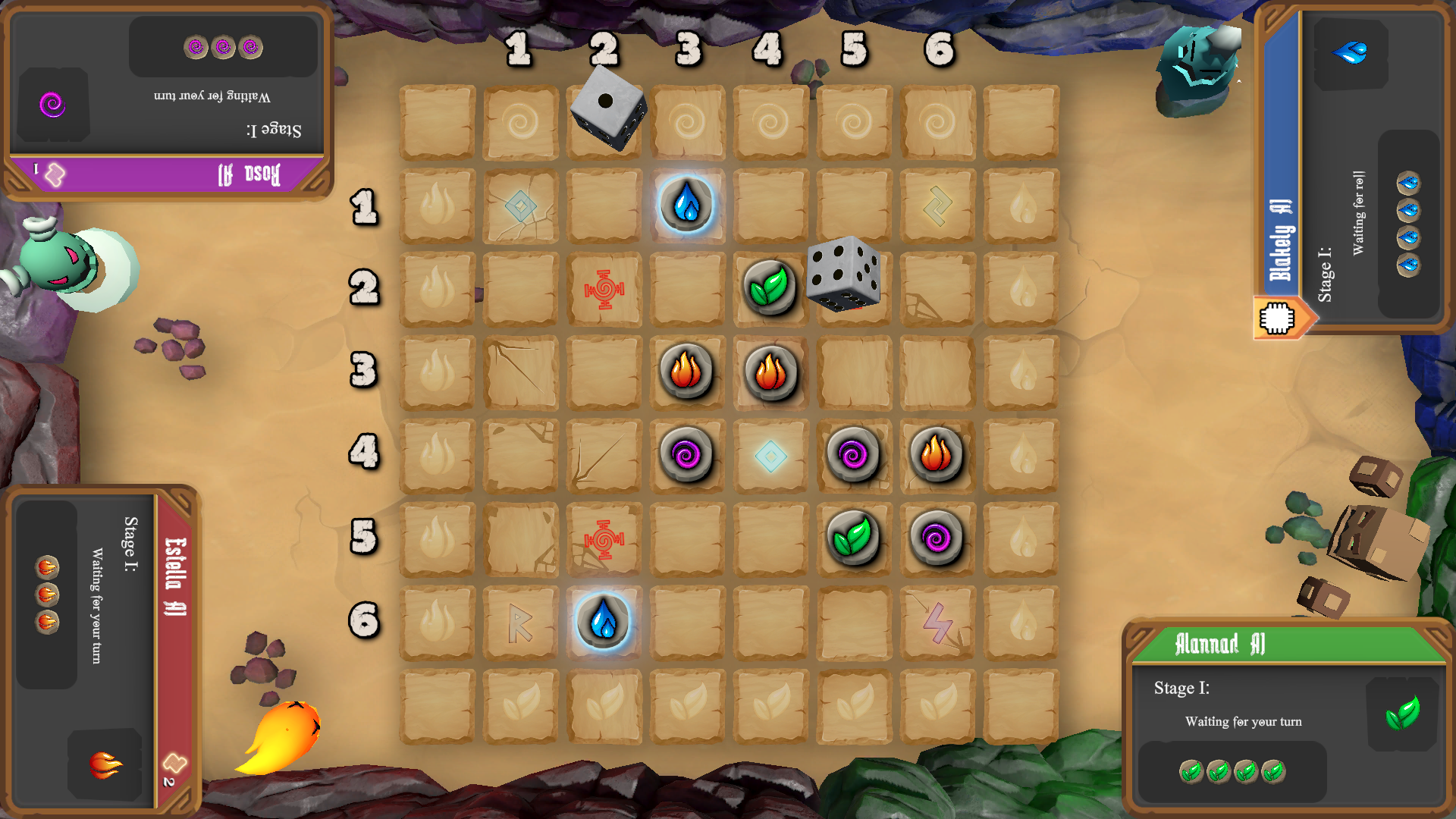 BackLash! Elemental Warfare screenshot 1