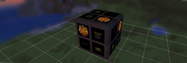 I’m developing for a cube now
